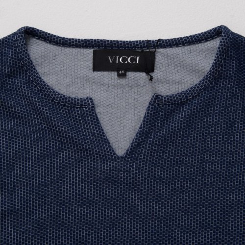 VICCI(ビッチ)/VICCI【ビッチ】ハニカムキ―ネック長袖Ｔシャツ/img12