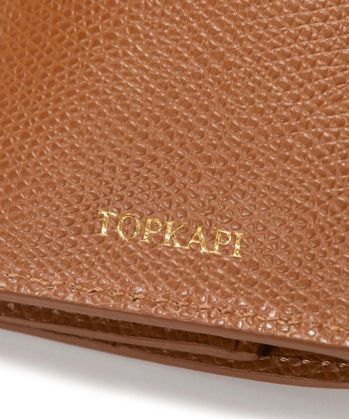 TOPKAPI(トプカピ)/【TOPKAPI】トプカピ 角シボ型押し・三つ折りミニ財布 COLORATO コロラート/img06