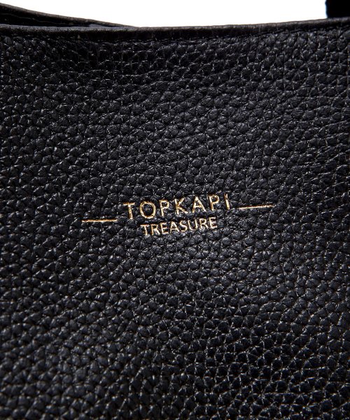 TOPKAPI TREASURE(トプカピトレジャー)/【STORY 12月号・SPRING 12月号掲載】ストライプハンドル・レザーA4トートバッグ /img14