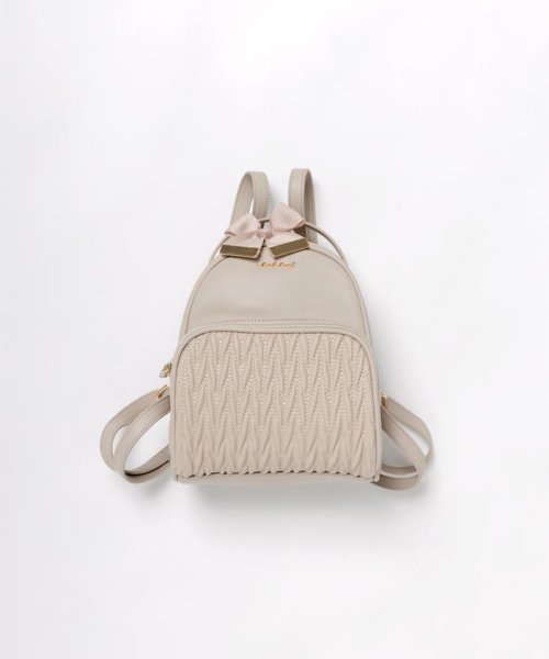 セール 美人百花12月号掲載 フラッフィーキルトリュック ミッシュマッシュ Misch Masch Magaseek