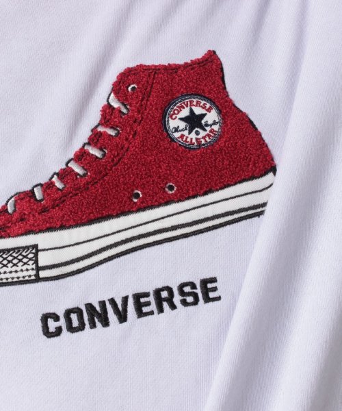 MARUKAWA(マルカワ)/【CONVERSE】コンバース シューズサガラ刺繍 裏毛 トレーナー/img06