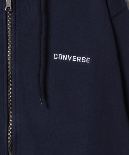 MARUKAWA(大きいサイズのマルカワ)/【CONVERSE】コンバース 大きいサイズ ワンポイント 裏毛 フルジップパーカー/img10