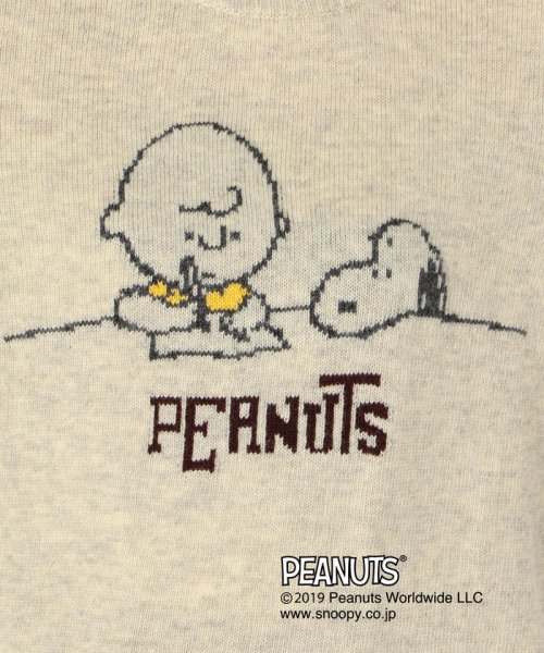 FREDY REPIT(フレディレピ)/CHARLIE.BROWN/チャーリー・ブラウン SNOOPY/スヌーピー Wジャガードニット PEANUTS ピーナッツ/img06