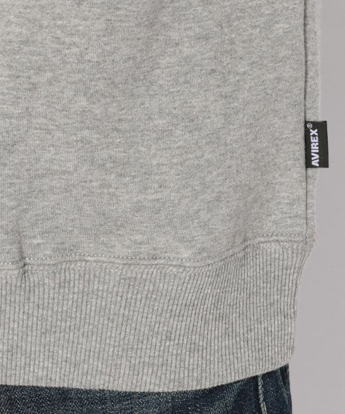 AVIREX(AVIREX)/SH X－15 クルーネック スウェット/ X－15 CREW NECK SWEAT/img07