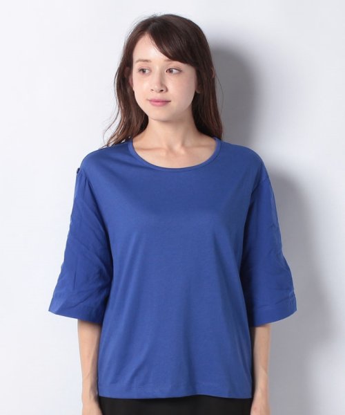 BENETTON (women)(ベネトン（レディース）)/配色ロールアップスリーブオーバーサイズTシャツ・カットソー/img52