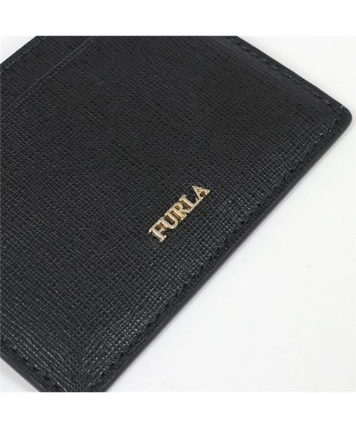 FURLA(フルラ)/993511 PAR4 B30 LINDA S BADGE HOLDE レザー カードケース パスケース ONYX レディース/img03