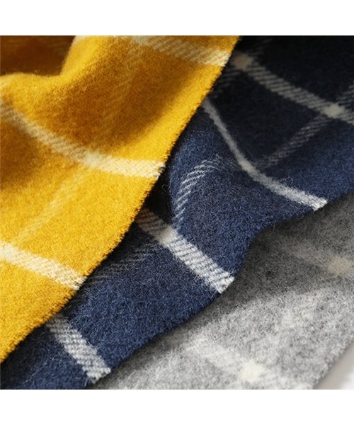 TWEED MILL(ツイードミル)/Lifestyle Knee Rug ウール 大判ストール マフラー チェック 柄 カラー6色 レディース/img03