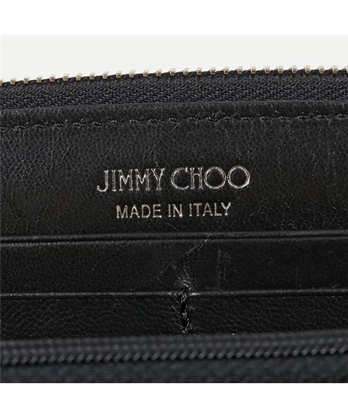 JIMMY CHOO(ジミーチュウ)/JIMMY CHOO ジミーチュウ レディース FILIPA CST スタースタッズ装飾 レザー ラウンドファスナー長財布 BLACK レディース/img04