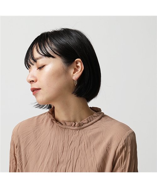 LOUISE DAMAS(ルイーズダマス)/LD AUG 5 Augustine オーガスティン Medium hoop earrings ピアス フープ ゴールド レディース/img01