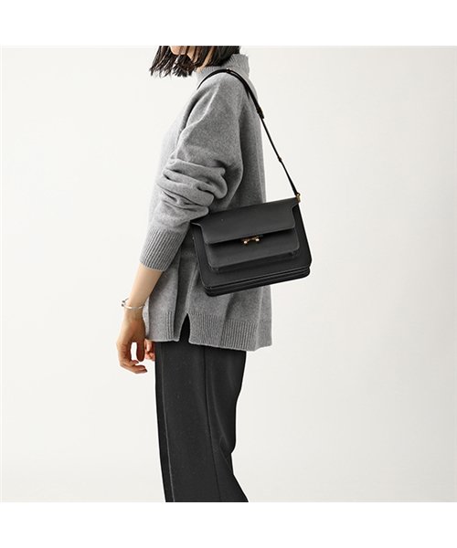 MARNI(マルニ)/SBMPN09NO1 LV520 TRUNK BAG トランクバッグ レザー ショルダーバッグ 2wayストラップ ZN99N レディース/img01