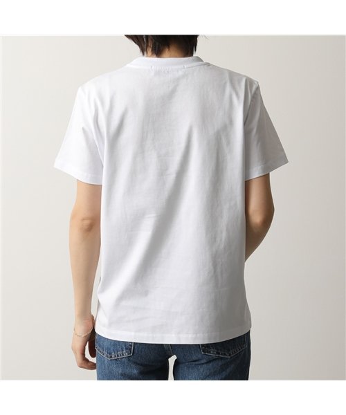 MSGM(MSGM)/MDM100 半袖 Tシャツ カットソー クルーネック 丸首 ちびロゴ カラー2色 レディース/img03