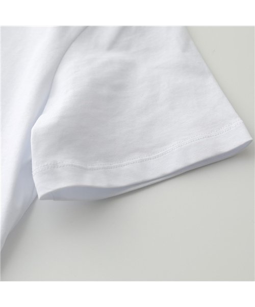 MSGM(MSGM)/MDM100 半袖 Tシャツ カットソー クルーネック 丸首 ちびロゴ カラー2色 レディース/img04