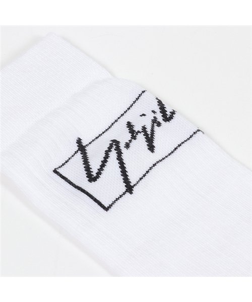 Y-3(ワイスリー)/adidas アディダス YOHJI YAMAMOTO FI6755 NYL SOCK リブ ハイソックス 靴下 ロゴ WHITE メンズ/img02