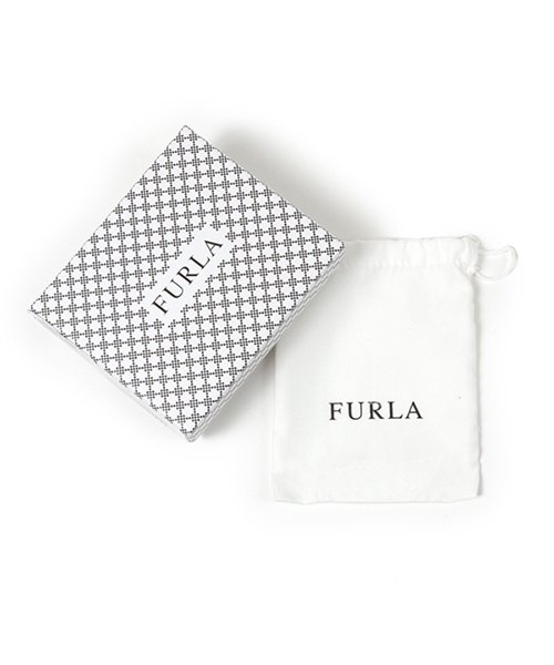 FURLA(フルラ)/1023222 PBP1 Q26 MIMIS TRI－FOLD レザー 三つ折り財布 ミニ財布 豆財布 ONYX レディース/img06