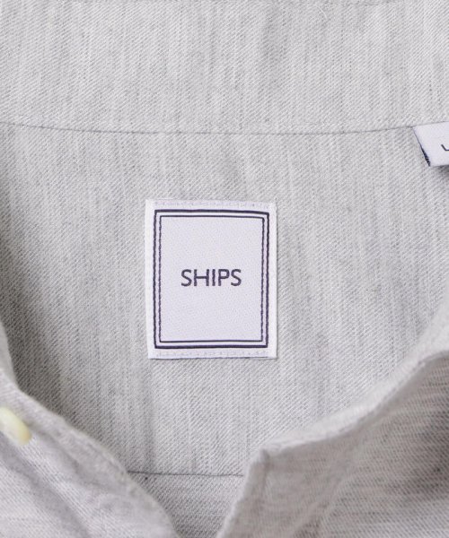 SHIPS MEN(シップス　メン)/SD: ウォッシュド ソリッド ネル シャツ/img06
