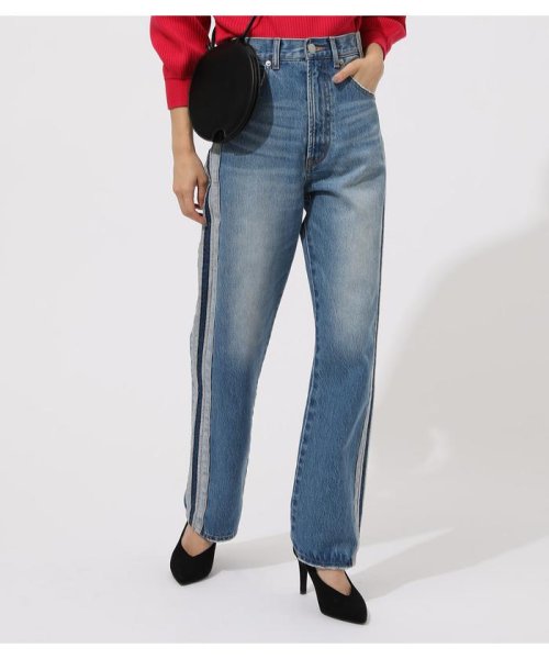 セール Side Line Denim Straight アズールバイマウジー Azul By Moussy Magaseek