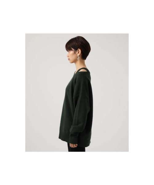 AZUL by moussy(アズールバイマウジー)/【11/4　ヒルナンデス！紹介】2WAY KNIT SET TOPS/img21