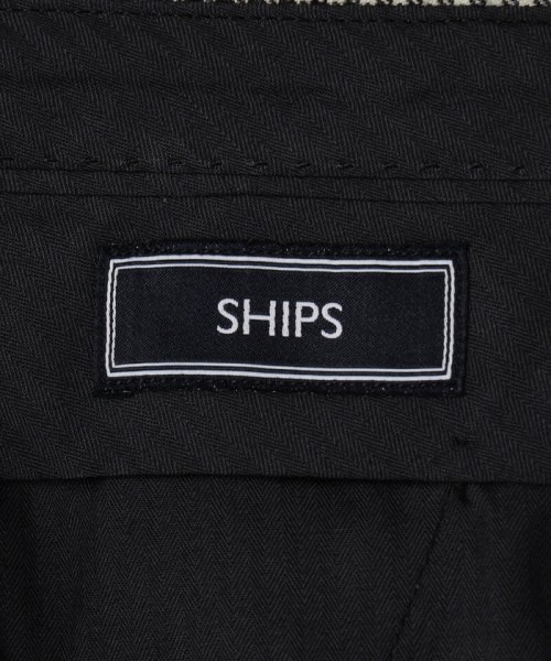 SHIPS MEN(シップス　メン)/SD: ライト サキソニー チェック ブラック パンツ/img06