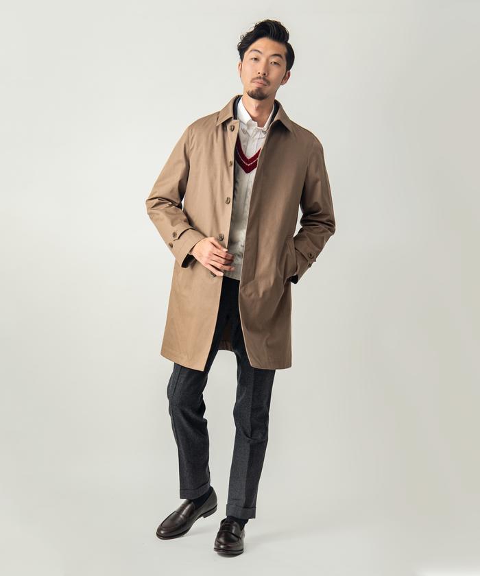 SD: LORO PIANA STORMSYSTEM コットン ステンカラーコート