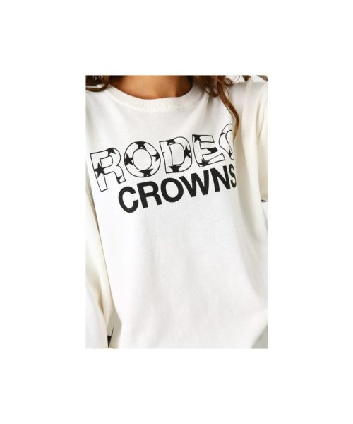 RODEO CROWNS WIDE BOWL(ロデオクラウンズワイドボウル)/アソート パターン ニット トップス/img06