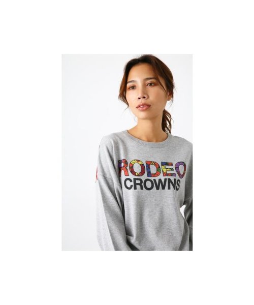 RODEO CROWNS WIDE BOWL(ロデオクラウンズワイドボウル)/アソート パターン ニット トップス/img24