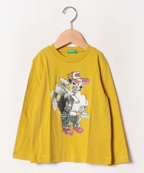 BENETTON (UNITED COLORS OF BENETTON BOYS)(ユナイテッド　カラーズ　オブ　ベネトン　ボーイズ)/ワーキングアニマルTシャツ・カットソー/img12