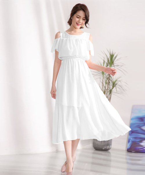 シフォンワンピース レディース 春 夏 ロングワンピース 着痩せ 2点セット風マキシワンピース レディース ノースリーブ 肩だし リゾート 海 ワンピース 無地 ドゥーベル Doux Belle Magaseek シフォンワンピース レディース 春 夏 ロングワンピース 着痩せ 2点セット風マキシワンピース レディース ノースリーブ 肩だし リゾート 海 ワンピース 無地 ドゥーベル Doux Belle Magaseek