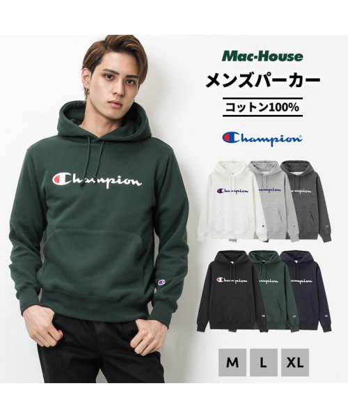 MAC HOUSE(men)(マックハウス（メンズ）)/Champion チャンピオン プルオーバーパーカー C3－Q107/img01