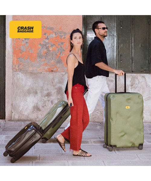 CRASH BAGGAGE(クラッシュバゲージ)/クラッシュバゲージ スーツケース Lサイズ 100L 大容量 大型 軽量 デコボコ CRASH BAGGAGE cb153/img19