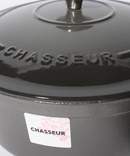 CHASSEEUR(シャスール)/【CHASSEUR】サブライム ラウンドキャセロール 24cm キャビア/img02
