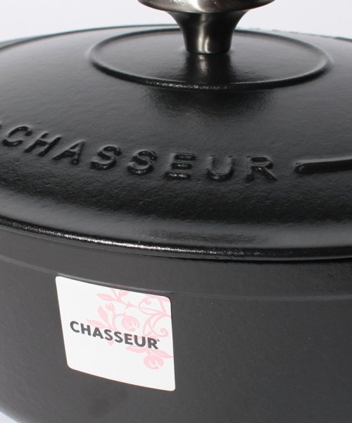 CHASSEEUR(シャスール)/【CHASSEUR】サブライム オーバルキャセロール 25cm ブラック/img02