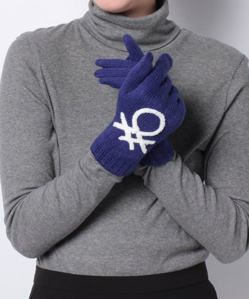 BENETTON (women)(ベネトン（レディース）)/フィンガーロゴニットグローブ・手袋JCC/img18