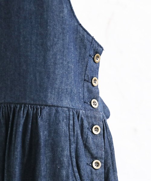 N Orスカーチョデザインデニムサロペット 502694972 オシャレ