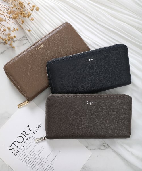 牛革ラウンドzip長財布 502699686 アングリッド バッグ Ungrid Bag 牛革ラウンドzip長財布 502699686 アングリッド バッグ Ungrid Bag