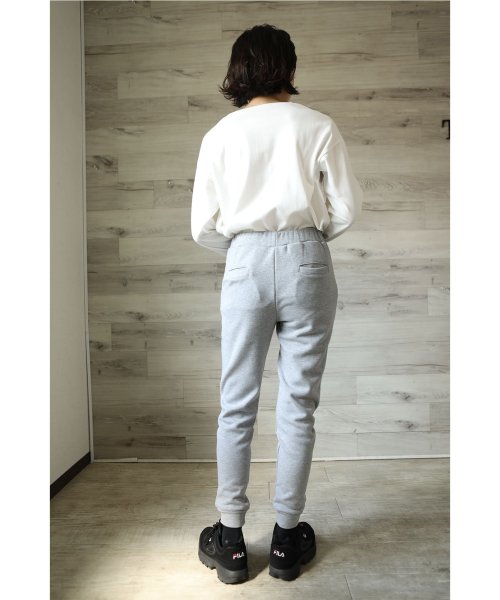 セール 裏起毛コットンスウェットイージーパンツ Aimoha アイモハ Aimoha Magaseek