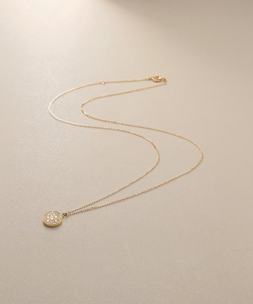 K18ダイヤモンド ランダムパヴェ ラウンドネックレス ココシュニック Cocoshnik Magaseek