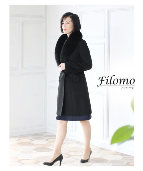 Filomo(フィローモ)/[Filomo]カシミヤブレンドウールコート/img12