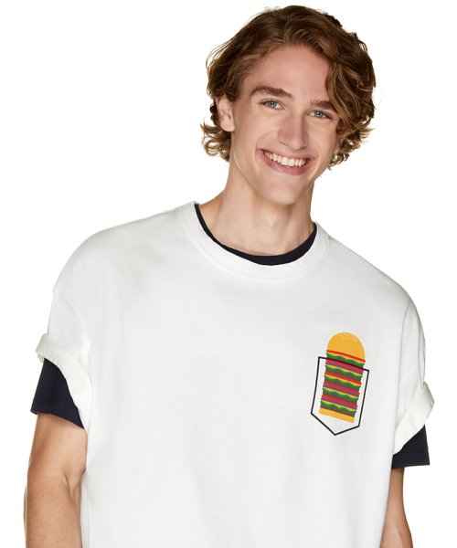 BENETTON (mens)(ベネトン（メンズ）)/ポケットグラフィック半袖Tシャツ・カットソー/img03