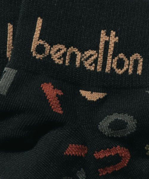 BENETTON (mens)(ベネトン（メンズ）)/メンズラガーロゴ総柄Sソックス・靴下/img02