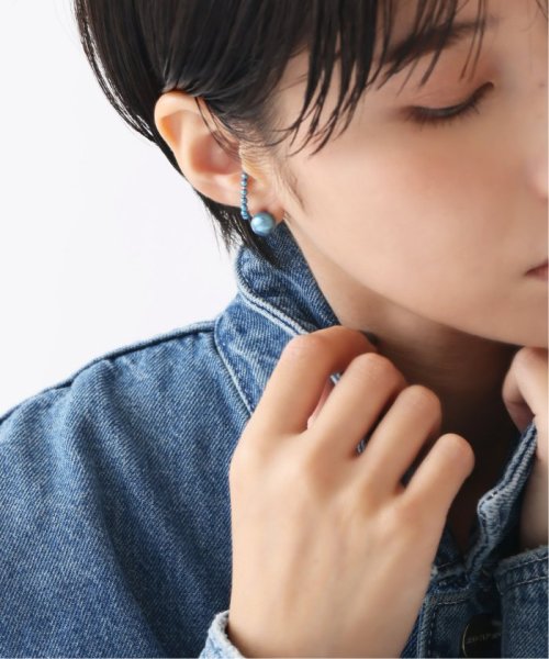 インディゴパール8mm1粒ピアスK10(両耳) インディゴパール8mm1粒ピアスK10(両耳) BCD1402172373 (10725円)