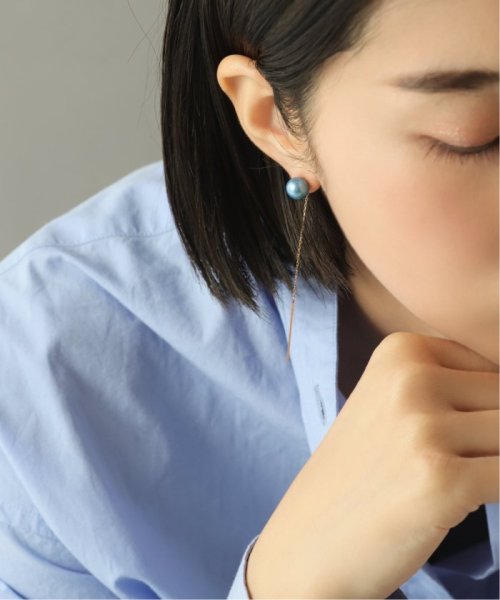 インディゴパール8mm1粒ピアスK10(両耳) インディゴパール8mm1粒ピアスK10(両耳) BCD1402172373 (10725円)