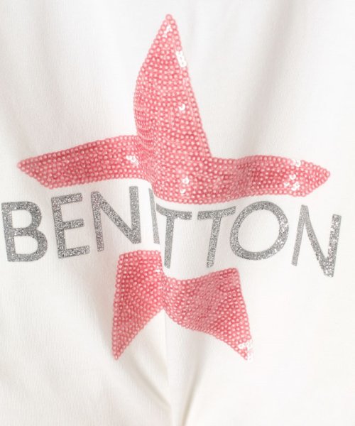 BENETTON (UNITED COLORS OF BENETTON GIRLS)(ユナイテッド　カラーズ　オブ　ベネトン　ガールズ)/オーガニックコットンピーチスキンロゴTシャツ・カットソー/img05
