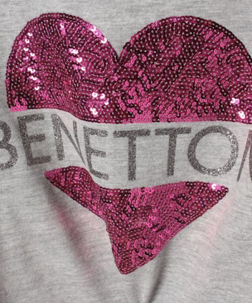 BENETTON (UNITED COLORS OF BENETTON GIRLS)(ユナイテッド　カラーズ　オブ　ベネトン　ガールズ)/オーガニックコットンピーチスキンロゴTシャツ・カットソー/img10