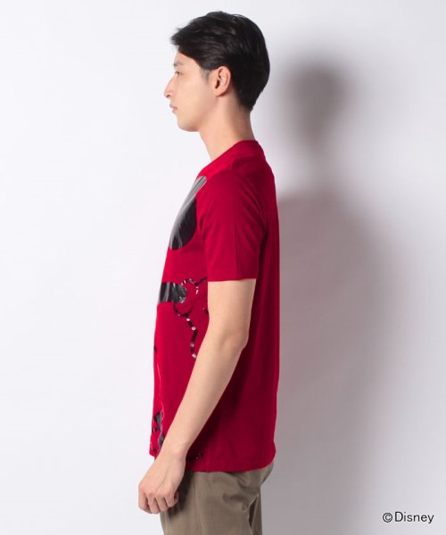 BENETTON (mens)(ベネトン（メンズ）)/【Disney（ディズニー）コラボ】ミッキーマウスループロゴTシャツ・カットソー/img20