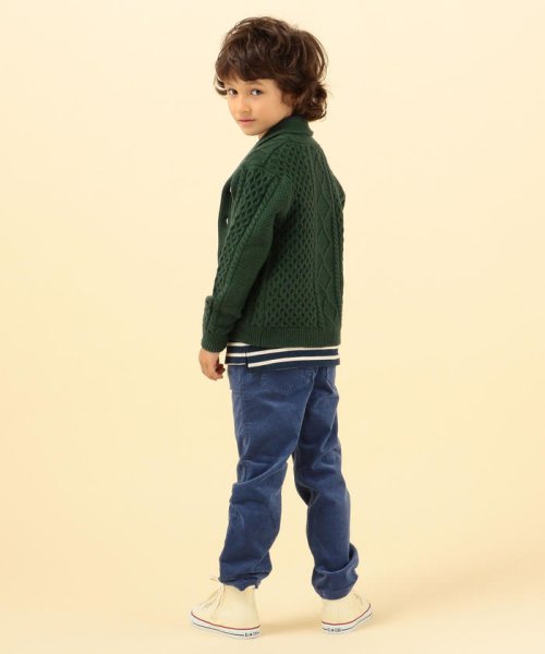 SHIPS KIDS(シップスキッズ)/SHIPS KIDS:【洗えるニット】ショールカラー シルキーニット カーディガン(100～130cm)/img08