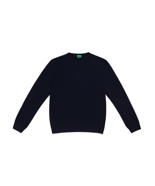 BENETTON (mens)(ベネトン（メンズ）)/ラムウールクルーネックニット・セーター/img39