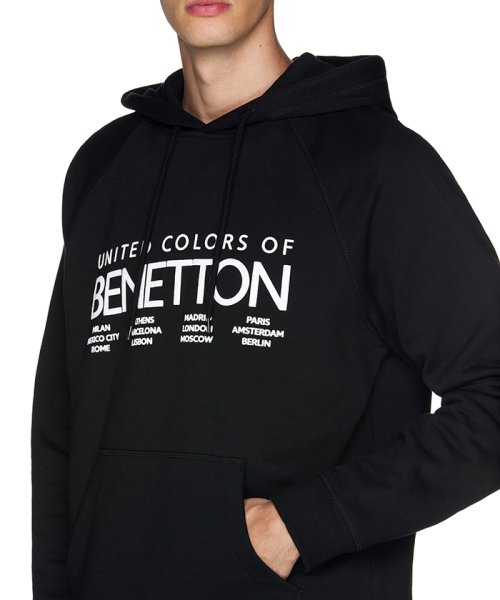 BENETTON (mens)(ベネトン（メンズ）)/ロゴグラフィックパーカー/img04