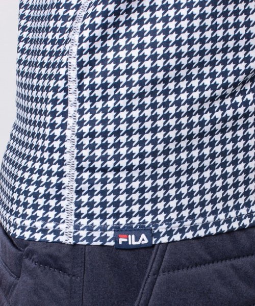 FILA GOLF(フィラゴルフ（レディース）)/ハンソデポロシャツ/img07