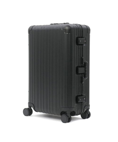 RICARDO スーツケース リカルド キャリーケース Aileron 24－inch Spinner Suitcase 58L AIL－24－4VP メッシュジップポケット Silver Matte ×1
