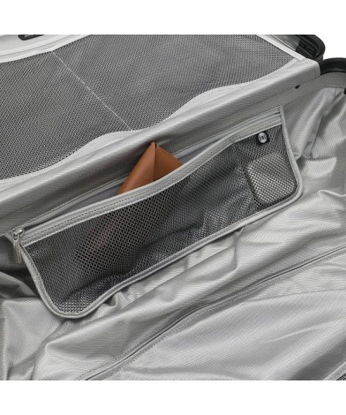 RICARDO スーツケース リカルド キャリーケース Aileron 24－inch Spinner Suitcase 58L AIL－24－4VP メッシュジップポケット Silver Matte ×1